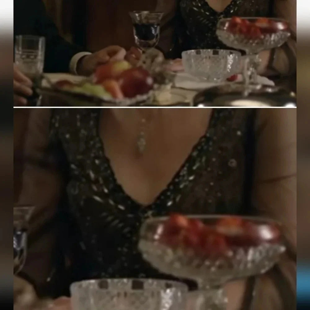 Vintage Indiana Clear Cut Glass Diamond Candy/Fruit Dish - Picture 9 of 9